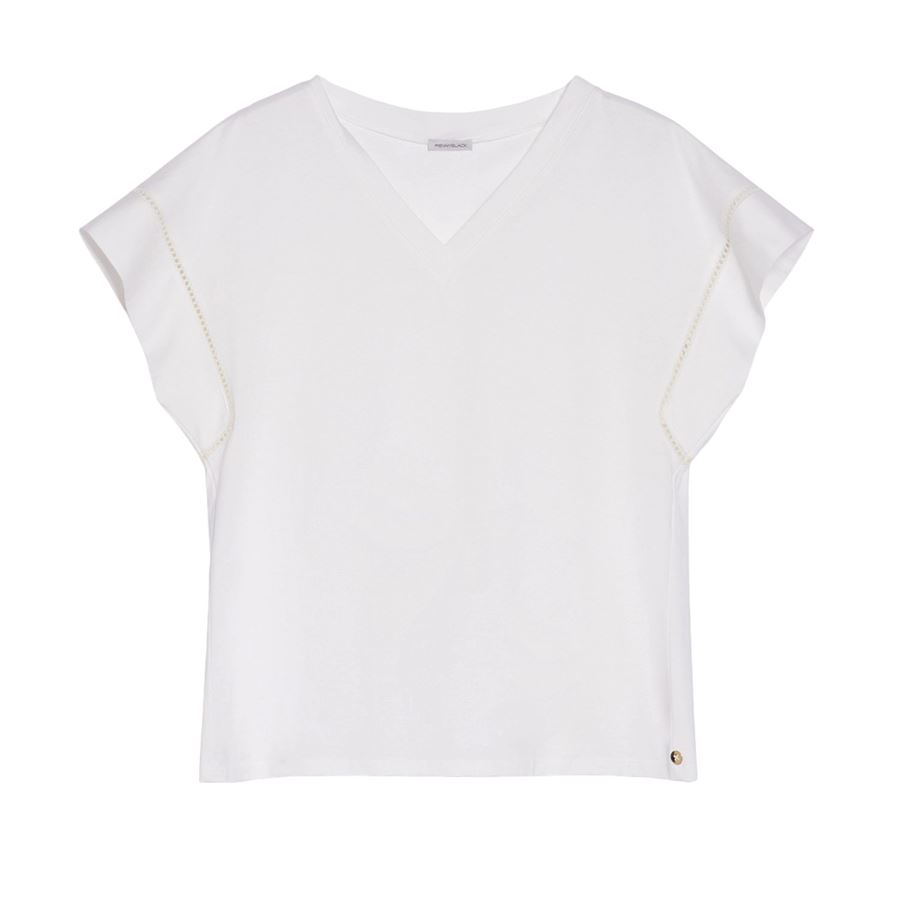 CANNES T-SHIRT MANICA CORTA IN JERSEY DI COTONE Penny Black | 2411971024200001